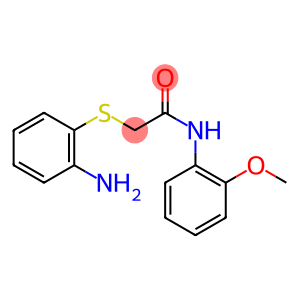 2-[(2-aminophenyl)thio]-N-(2-methoxyphenyl)acetamide