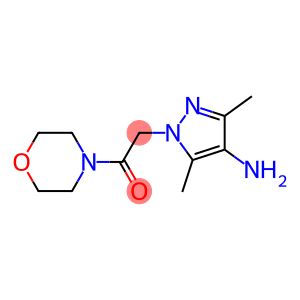 2-(4-amino-3,5-dimethyl-1H-pyrazol-1-yl)-1-(morpholin-4-yl)ethan-1-one