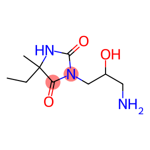 3-(3-amino-2-hydroxypropyl)-5-ethyl-5-methylimidazolidine-2,4-dione