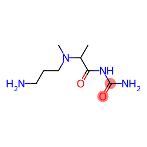 {2-[(3-aminopropyl)(methyl)amino]propanoyl}urea