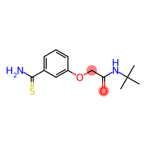 2-[3-(aminocarbonothioyl)phenoxy]-N-(tert-butyl)acetamide