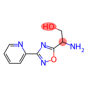 2-amino-2-[3-(pyridin-2-yl)-1,2,4-oxadiazol-5-yl]ethan-1-ol