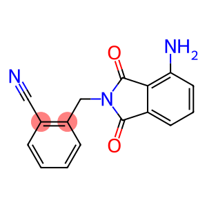 2-[(4-amino-1,3-dioxo-2,3-dihydro-1H-isoindol-2-yl)methyl]benzonitrile