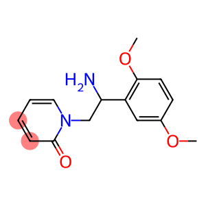 1-[2-amino-2-(2,5-dimethoxyphenyl)ethyl]pyridin-2(1H)-one