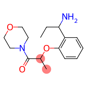 2-[2-(1-aminopropyl)phenoxy]-1-(morpholin-4-yl)propan-1-one