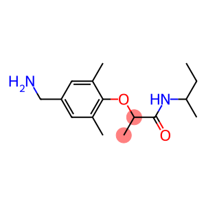 2-[4-(aminomethyl)-2,6-dimethylphenoxy]-N-(butan-2-yl)propanamide