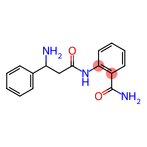 2-[(3-amino-3-phenylpropanoyl)amino]benzamide