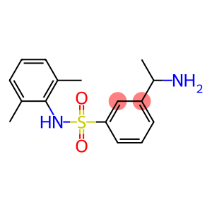 3-(1-aminoethyl)-N-(2,6-dimethylphenyl)benzene-1-sulfonamide