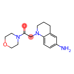 2-(6-amino-1,2,3,4-tetrahydroquinolin-1-yl)-1-(morpholin-4-yl)ethan-1-one