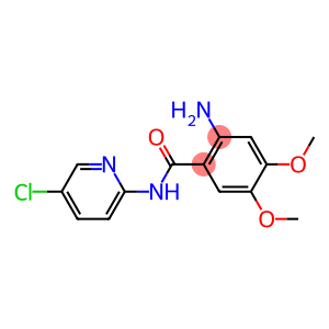 2-amino-N-(5-chloropyridin-2-yl)-4,5-dimethoxybenzamide