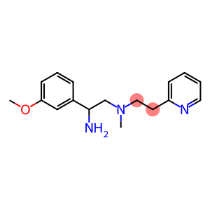 [2-amino-2-(3-methoxyphenyl)ethyl](methyl)[2-(pyridin-2-yl)ethyl]amine