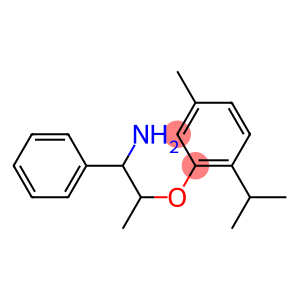 2-[(1-amino-1-phenylpropan-2-yl)oxy]-4-methyl-1-(propan-2-yl)benzene