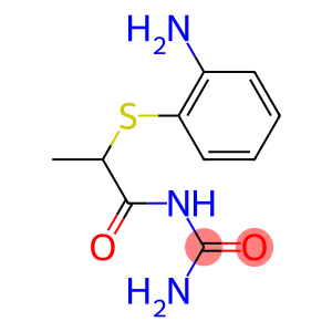 {2-[(2-aminophenyl)sulfanyl]propanoyl}urea