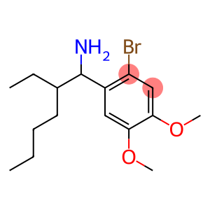 1-(1-amino-2-ethylhexyl)-2-bromo-4,5-dimethoxybenzene