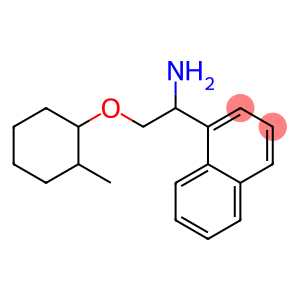 1-{1-amino-2-[(2-methylcyclohexyl)oxy]ethyl}naphthalene