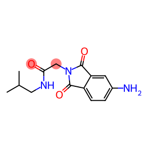 2-(5-amino-1,3-dioxo-2,3-dihydro-1H-isoindol-2-yl)-N-(2-methylpropyl)acetamide