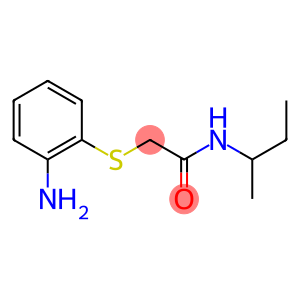2-[(2-aminophenyl)thio]-N-(sec-butyl)acetamide