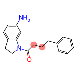 1-(6-amino-2,3-dihydro-1H-indol-1-yl)-4-phenylbutan-1-one