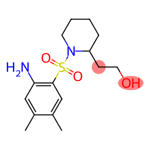 2-{1-[(2-amino-4,5-dimethylbenzene)sulfonyl]piperidin-2-yl}ethan-1-ol