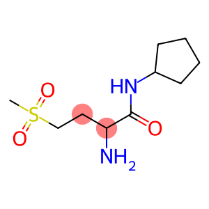 2-amino-N-cyclopentyl-4-(methylsulfonyl)butanamide