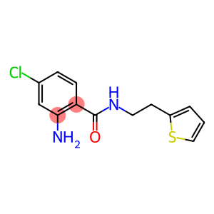 2-amino-4-chloro-N-(2-thien-2-ylethyl)benzamide