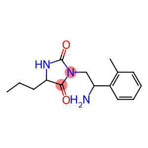 3-[2-amino-2-(2-methylphenyl)ethyl]-5-propylimidazolidine-2,4-dione