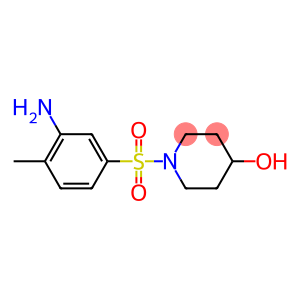 1-[(3-amino-4-methylbenzene)sulfonyl]piperidin-4-ol