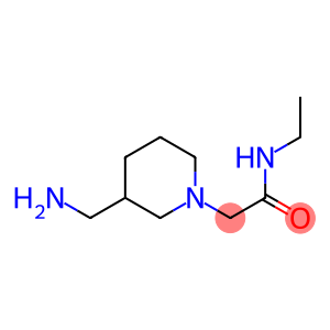 2-[3-(aminomethyl)piperidin-1-yl]-N-ethylacetamide