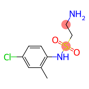 2-amino-N-(4-chloro-2-methylphenyl)ethanesulfonamide