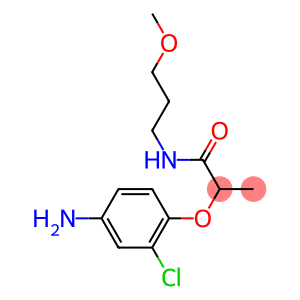 2-(4-amino-2-chlorophenoxy)-N-(3-methoxypropyl)propanamide