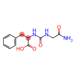 2-({[(2-amino-2-oxoethyl)amino]carbonyl}amino)-3-phenylpropanoic acid