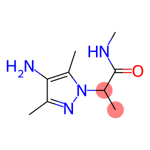 2-(4-amino-3,5-dimethyl-1H-pyrazol-1-yl)-N-methylpropanamide