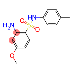 2-amino-4-methoxy-N-(4-methylphenyl)benzene-1-sulfonamide