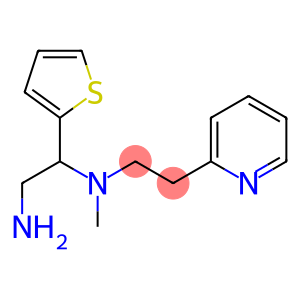 [2-amino-1-(thiophen-2-yl)ethyl](methyl)[2-(pyridin-2-yl)ethyl]amine