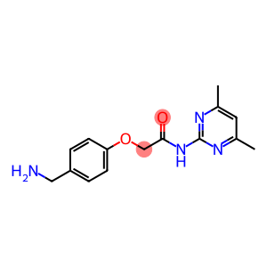 2-[4-(aminomethyl)phenoxy]-N-(4,6-dimethylpyrimidin-2-yl)acetamide