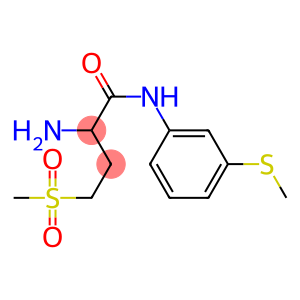 2-amino-4-methanesulfonyl-N-[3-(methylsulfanyl)phenyl]butanamide