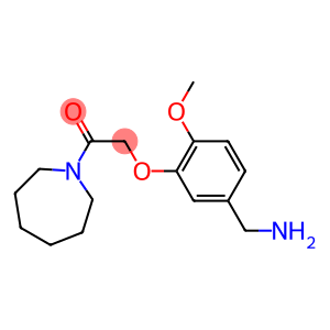 2-[5-(aminomethyl)-2-methoxyphenoxy]-1-(azepan-1-yl)ethan-1-one