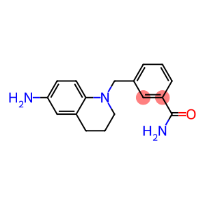 3-[(6-amino-1,2,3,4-tetrahydroquinolin-1-yl)methyl]benzamide