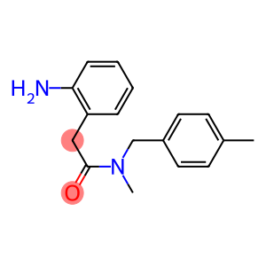 2-(2-aminophenyl)-N-methyl-N-[(4-methylphenyl)methyl]acetamide