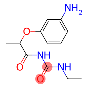 1-[2-(3-aminophenoxy)propanoyl]-3-ethylurea