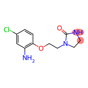 1-[2-(2-amino-4-chlorophenoxy)ethyl]imidazolidin-2-one