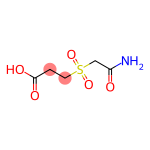 3-[(2-amino-2-oxoethyl)sulfonyl]propanoic acid