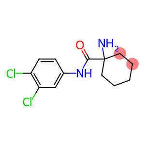 1-amino-N-(3,4-dichlorophenyl)cyclohexane-1-carboxamide