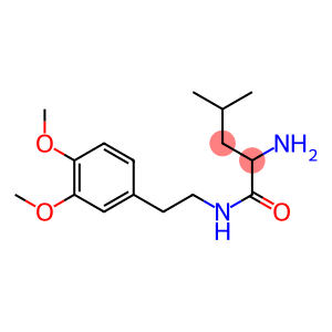 2-amino-N-[2-(3,4-dimethoxyphenyl)ethyl]-4-methylpentanamide