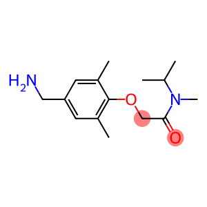 2-[4-(aminomethyl)-2,6-dimethylphenoxy]-N-methyl-N-(propan-2-yl)acetamide