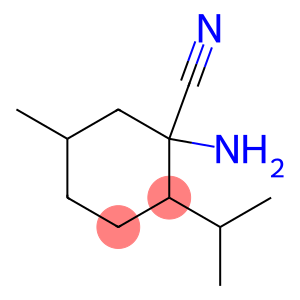 1-amino-2-isopropyl-5-methylcyclohexanecarbonitrile