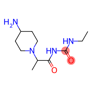 1-[2-(4-aminopiperidin-1-yl)propanoyl]-3-ethylurea