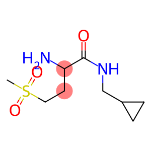 2-amino-N-(cyclopropylmethyl)-4-(methylsulfonyl)butanamide