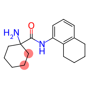 1-amino-N-(5,6,7,8-tetrahydronaphthalen-1-yl)cyclohexane-1-carboxamide