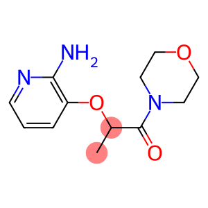 2-[(2-aminopyridin-3-yl)oxy]-1-(morpholin-4-yl)propan-1-one